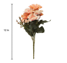 Load image into Gallery viewer, Artificial Flowers Chrysanthemum Bunch - Melon Sherbet
