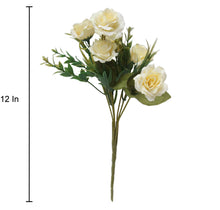 Load image into Gallery viewer, Artificial Flowers Charming Rose - Butter Milk
