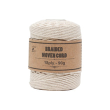 Load image into Gallery viewer, Braided Woven Cord 18 Ply, 90gm, 1Roll
