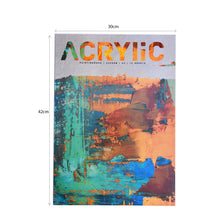 Load image into Gallery viewer, Acrylic Paint Book- A3, 400gsm, 10sheets

