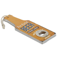 Load image into Gallery viewer, Bottle Opener Ice Cold Beer, 20x7x5cm - Orange
