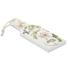 Load image into Gallery viewer, Bottle Opener Floral Charm, 20x7x5cm - White
