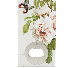 Load image into Gallery viewer, Bottle Opener Floral Charm, 20x7x5cm - White
