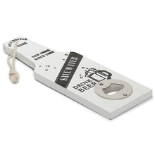 Load image into Gallery viewer, Bottle Opener Save Water, 20x7x5cm - White
