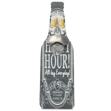 Load image into Gallery viewer, Bottle Opener Happy Hour, 30x9x1cm - Black
