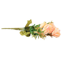 Load image into Gallery viewer, Artificial Flower - Charming Rose, Honey Cream, 1 Sprig
