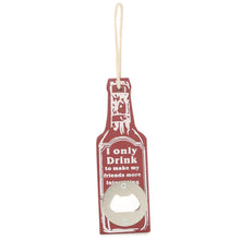Load image into Gallery viewer, Bottle Opener My Reason, 14.5X5cm - Maroon
