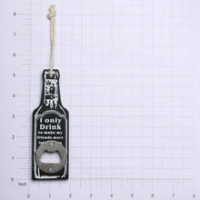 Load image into Gallery viewer, Bottle Opener My Reason, 14.5X5cm - Black
