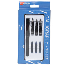 Load image into Gallery viewer, Calligraphy Pen 4 Nib Set- 1pk
