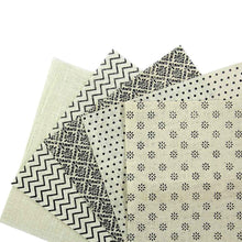 Load image into Gallery viewer, Burlap Stack White Paper Pack 12X12 inch, 6sheets
