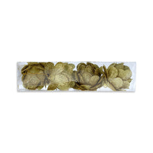 Load image into Gallery viewer, Christmas Decoration - Hanging Glitter Flowers, Gold, 23Cmx6Cmx6Cm, 4Pcs
