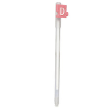 Load image into Gallery viewer, Alphabet Gel Pen - D, 0.5mm, 1pc
