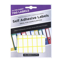 Load image into Gallery viewer, Blank Label Stickers - 13 x 25mm, 700pc
