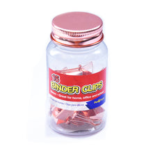 Load image into Gallery viewer, Blinder Clips 19mm Copper - 15pc Bottle
